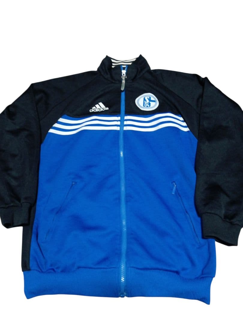 90s adidas シャルケ04 トラックジャケット　古着