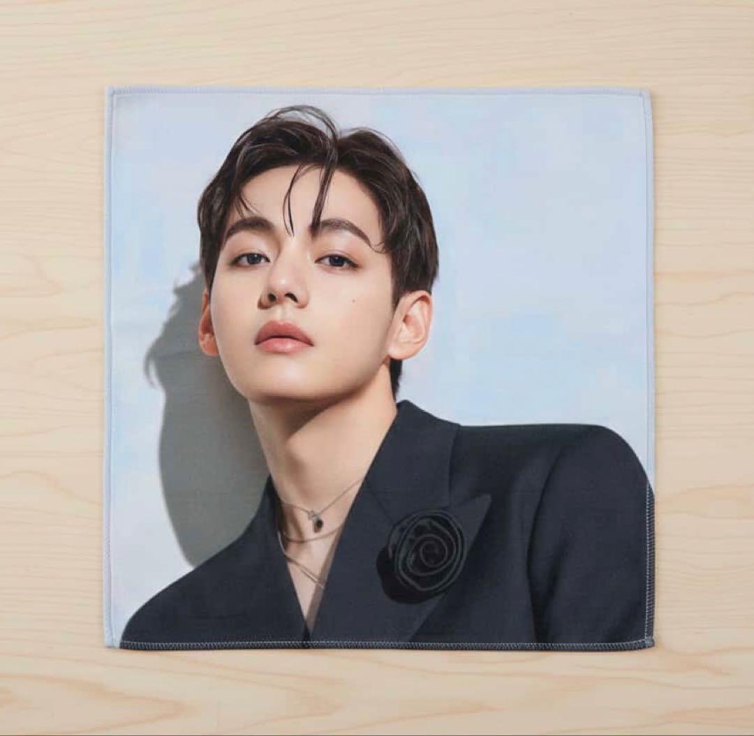 taehyung テヒョン テテ ハンドタオル　30×30 グク　ジミン　ジン