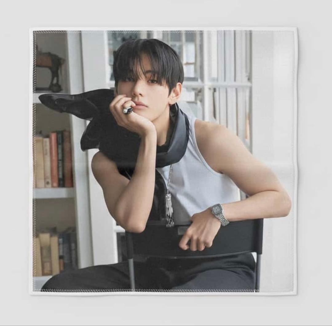 taehyung テヒョン テテ ハンドタオル　30×30 グク　ジミン　ジン