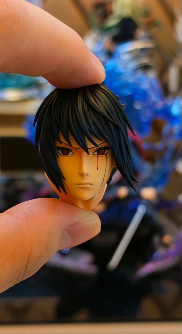 ナルト-疾風伝 うちはサスケ【鷹 】ガレージキット フィギュア1/8