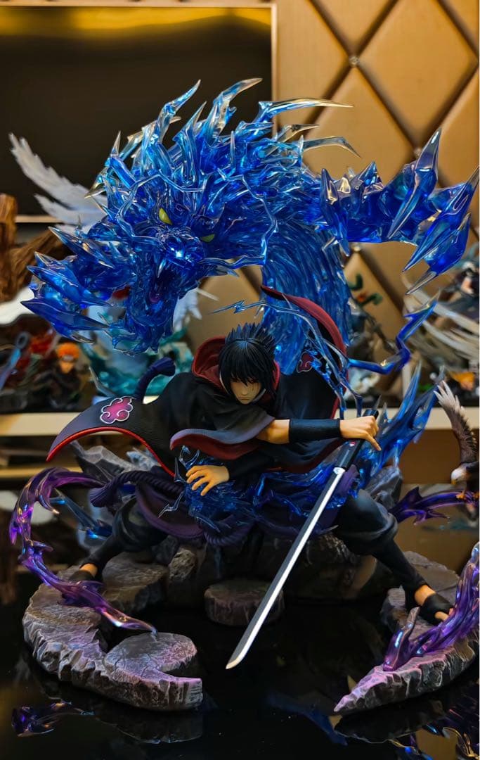ナルト-疾風伝 うちはサスケ【鷹 】ガレージキット フィギュア1/8