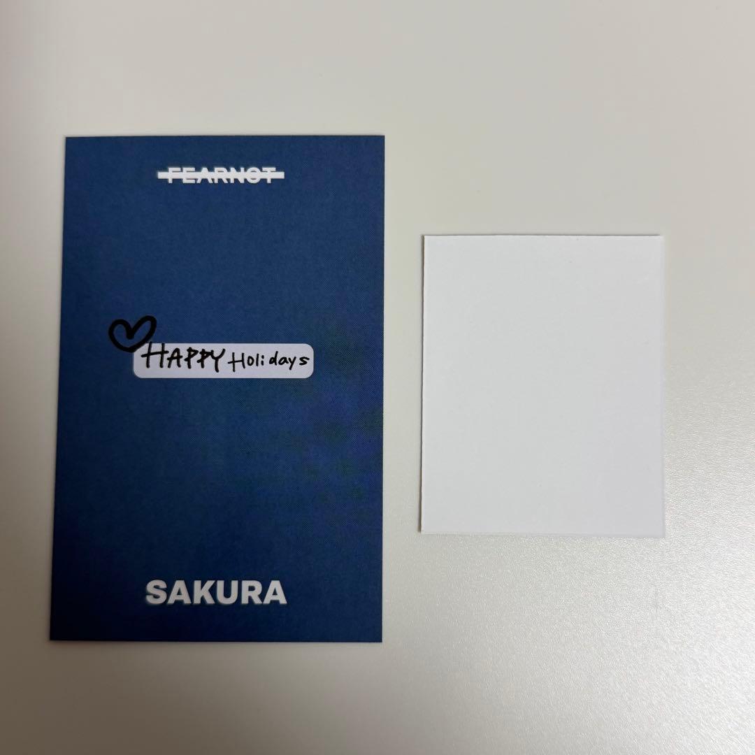 LE SSERAFIM ルセラ KBS歌謡祭 サノク トレカ シール サクラ