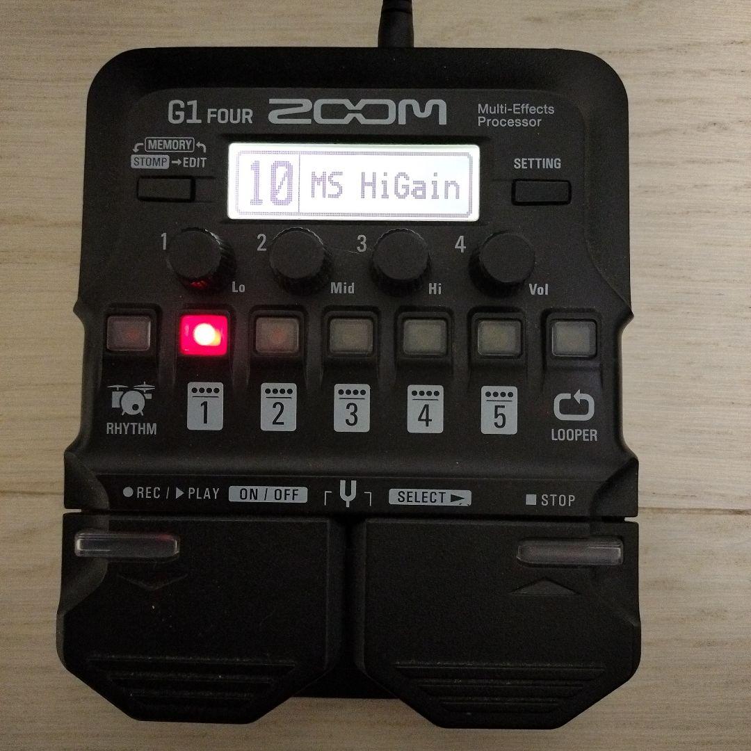 ZOOM G1 FOUR マルチエフェクトプロセッサー