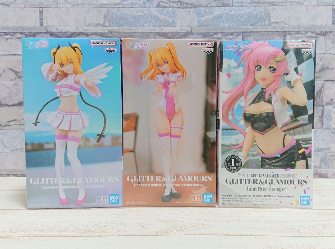 美少女フィギュアまとめ売り 忍 リゼロ アイマス リリエル ラクスGLITTER