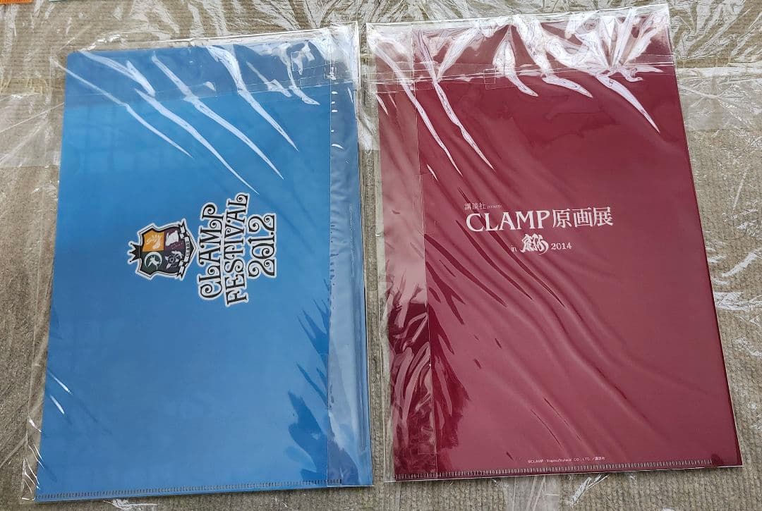 CLAMP　ツバサ　HOLiC　CLAMPfes　京まふ　クリアファイルセット