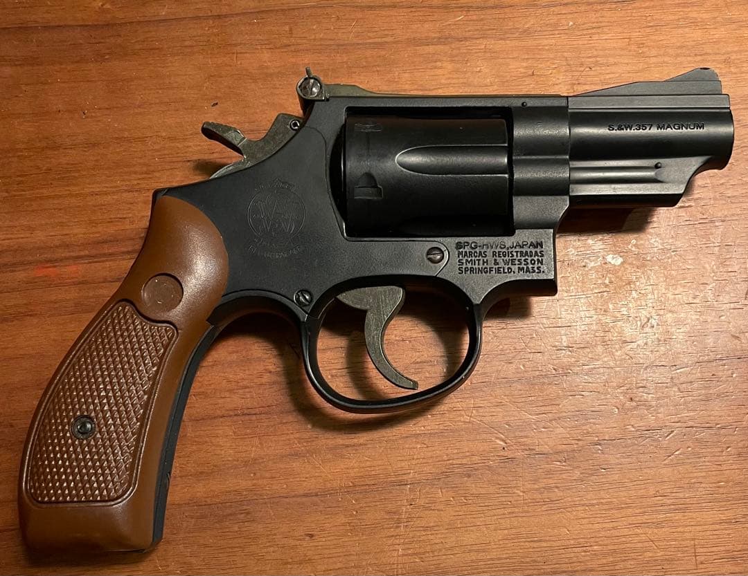Smith & Wesson リボルバー(マグナム)モデルガン