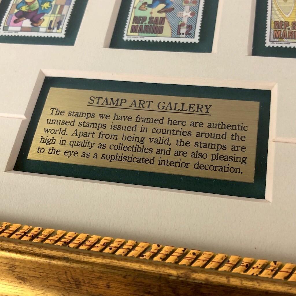 ディズニー切手アート 額装コレクション STAMP ART GALLERY