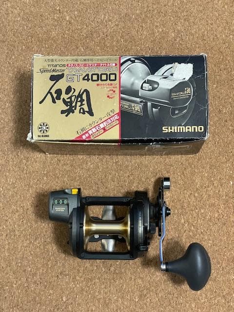 【中古品】 シマノ チタノス スピードマスター タナトル石鯛 GT4000