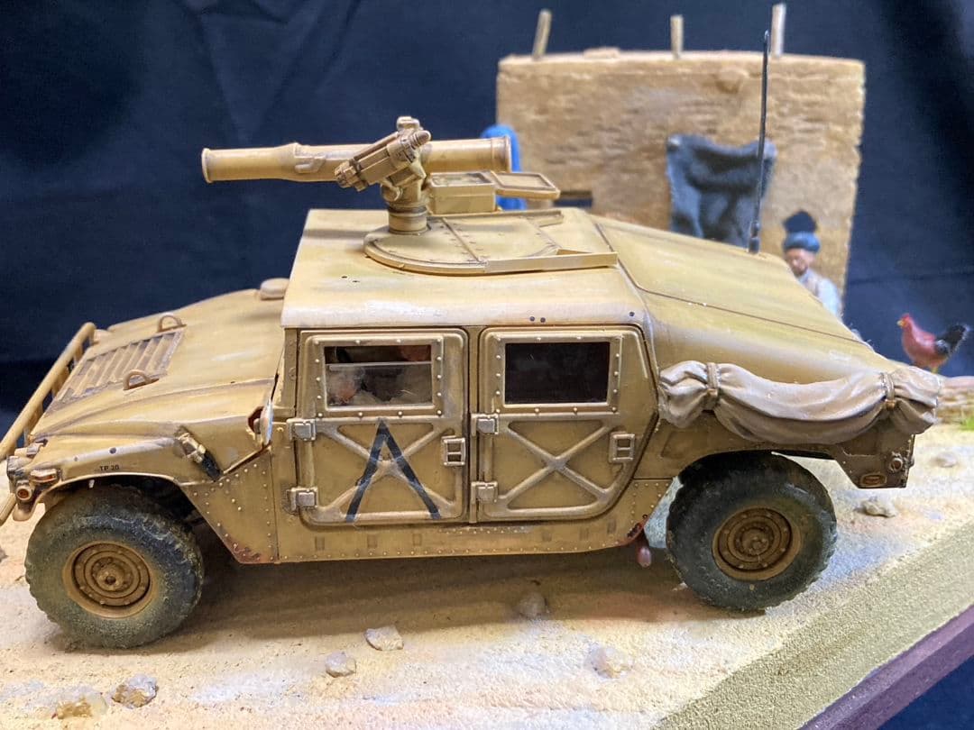 M-1036 ハンヴィー　U.S. M-1036　ミリタリー　ジオラマ