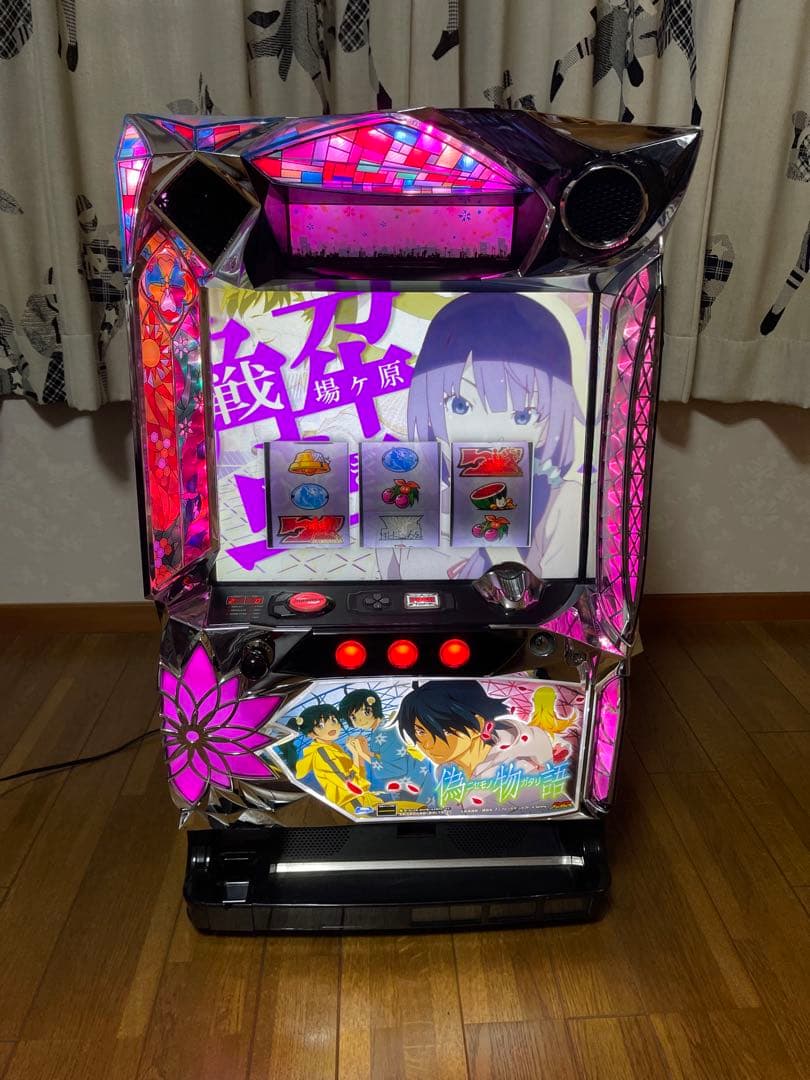 パチスロ実機　初代偽物語(不要機)