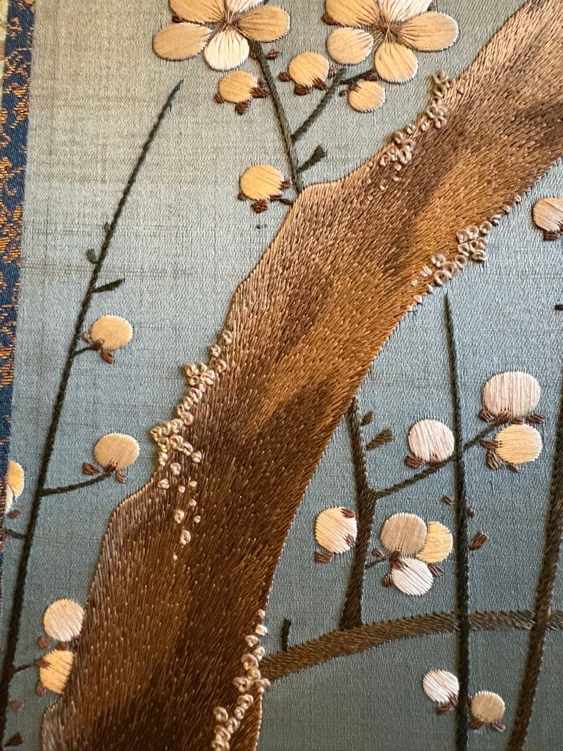 刺繍　額