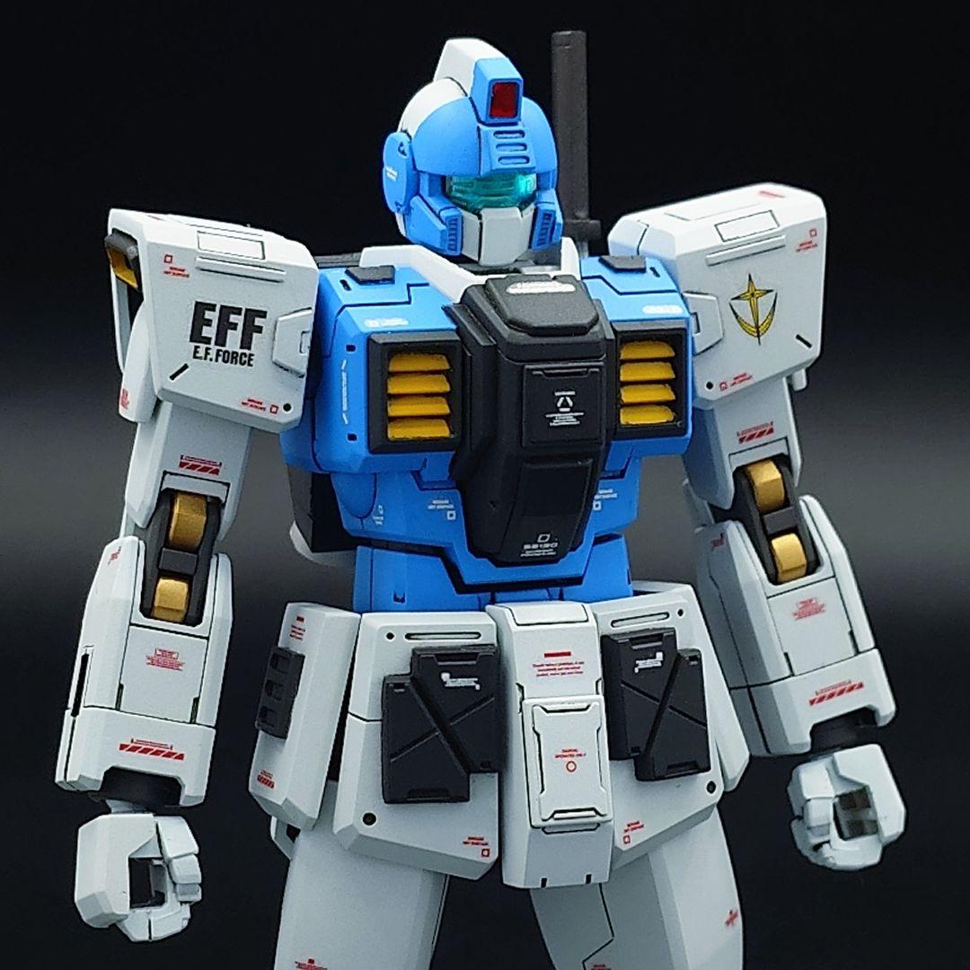 HGUC 1/144　ジムガードカスタム試作型　全塗装完成品