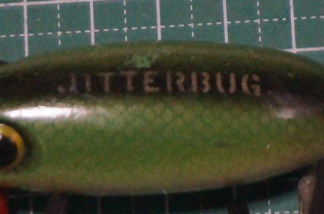 ルアー・フライ USED OLD FRED ABOGAST JITTERBUG WAR II 3