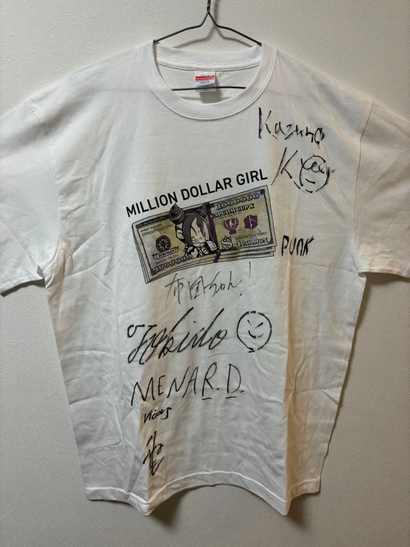 「100万ドルジュリちゃん」爆誕記念Tシャツ(非売品)　ストリートファイター6
