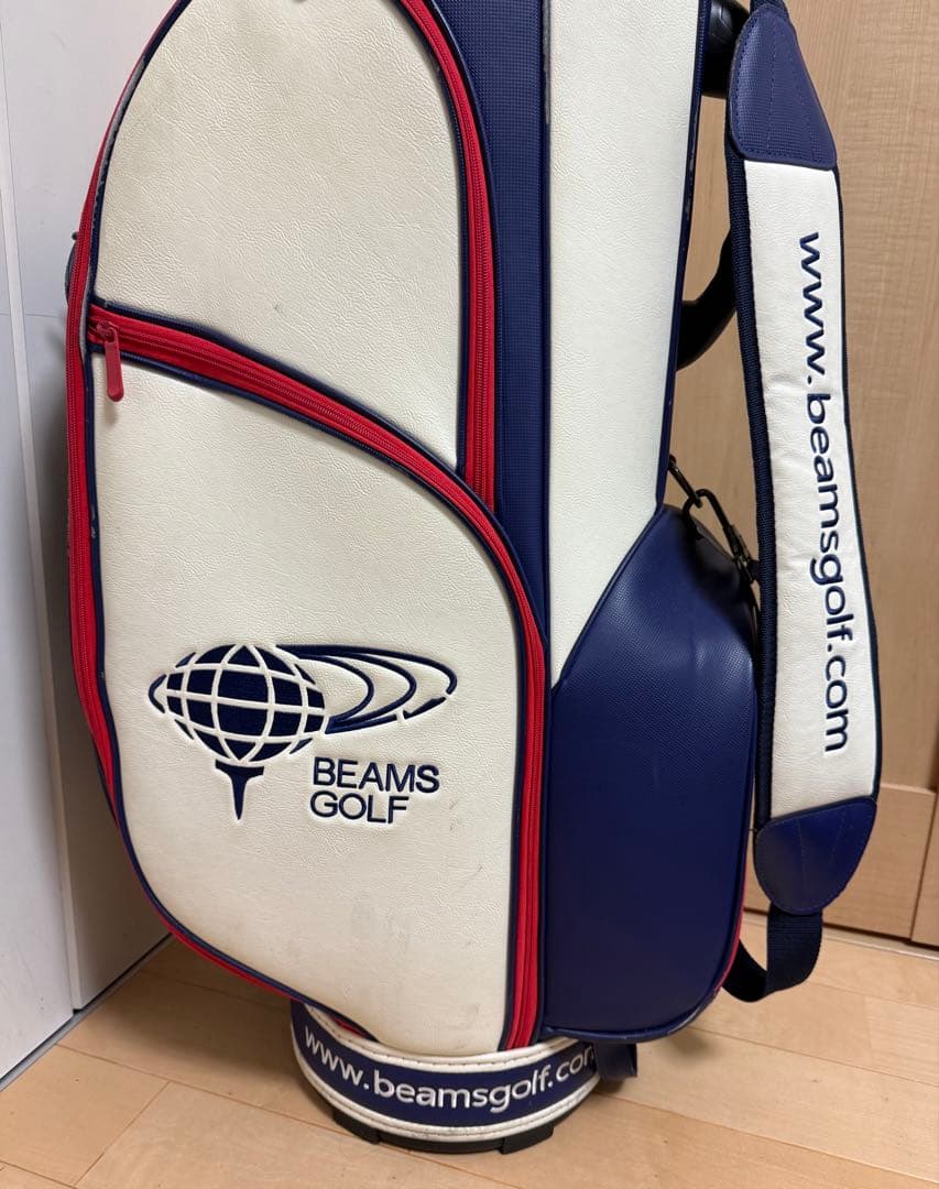 非売品★ビームス★クラウン★キャディバッグ★ゴルフ★ゴルフバッグ★トヨタ★レア
