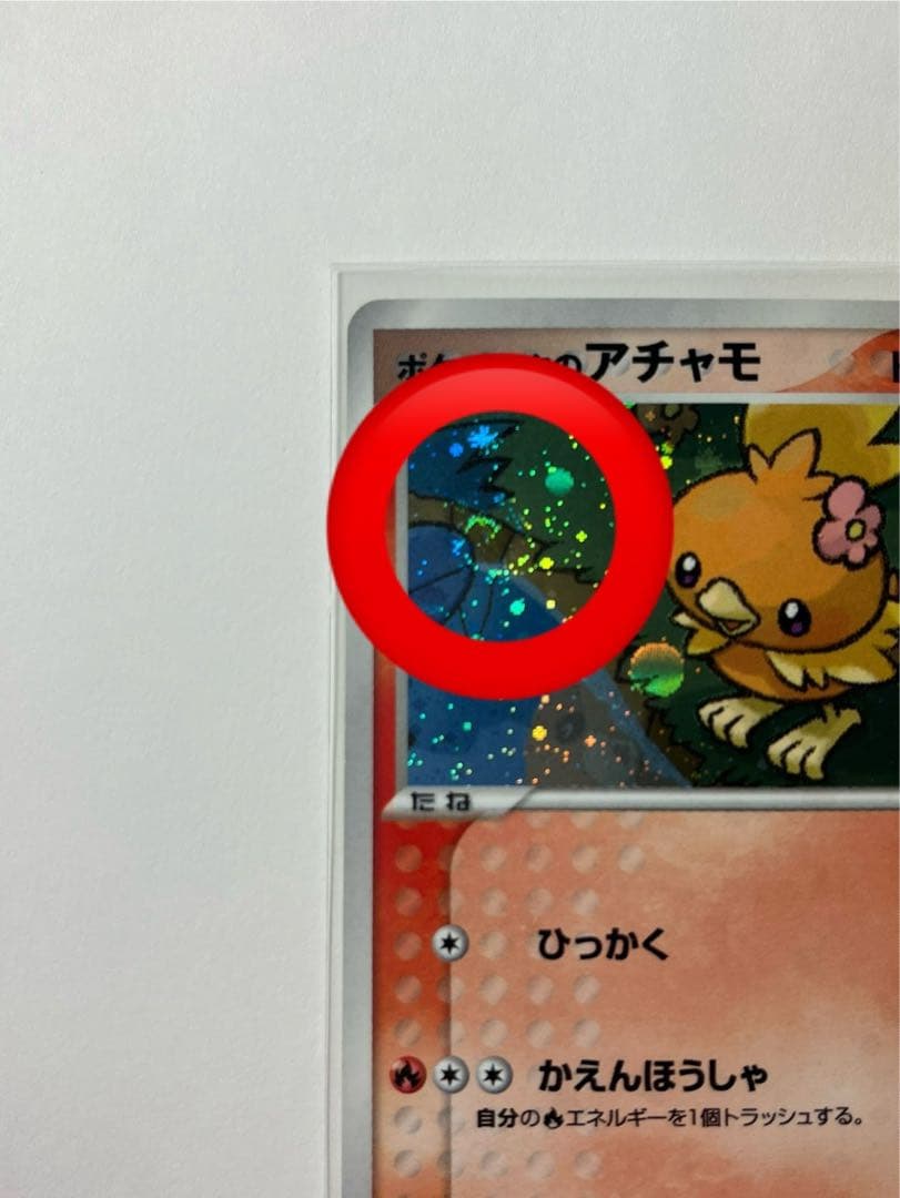 渦巻き　ポケパークのアチャモ　ポケパークプレミアムファイル 002/009