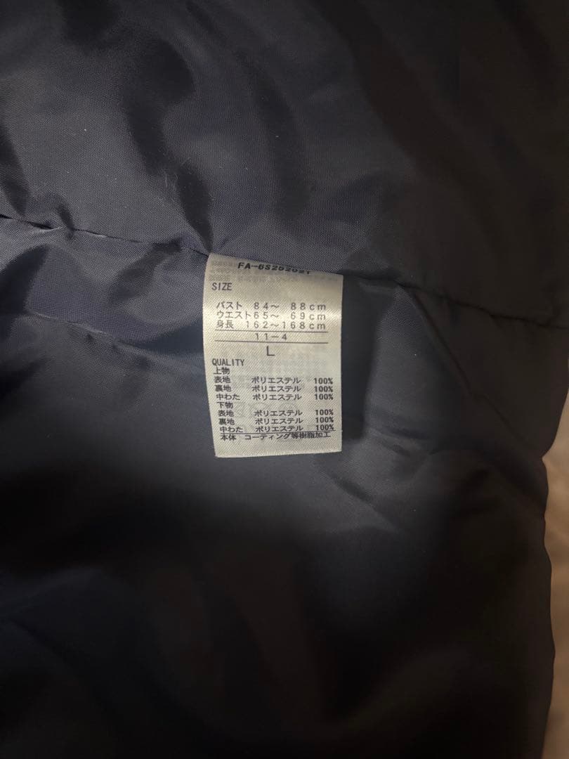 FABLICE Lサイズ スキー スノー スノボ ウェア セットアップ 上下