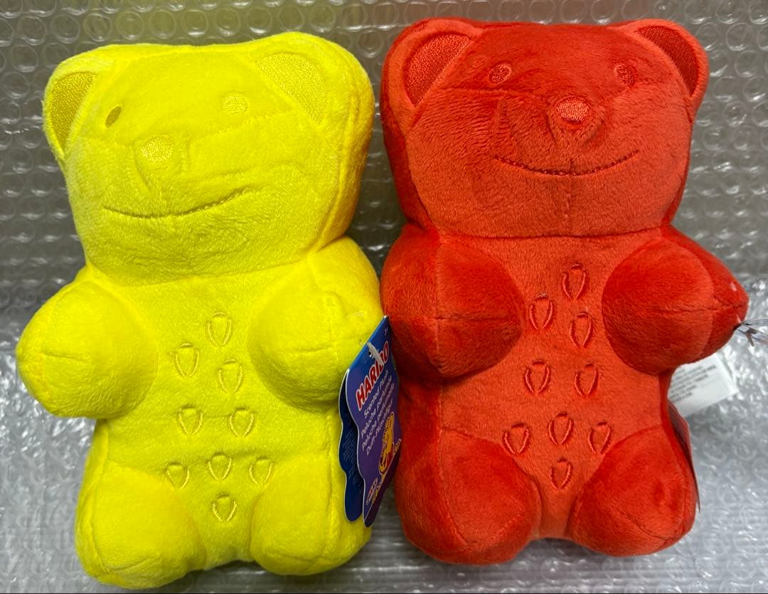 【希少品】HARIBO ぬいぐるみ6種とフィギュアセット7種　ハリボー　海外品
