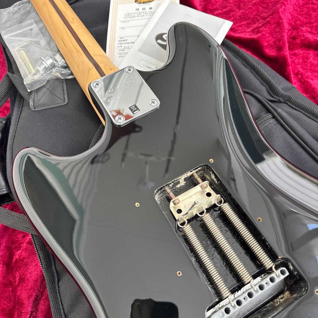美品 メンテ済 Squier by Fender FSR CYCLONE BLK