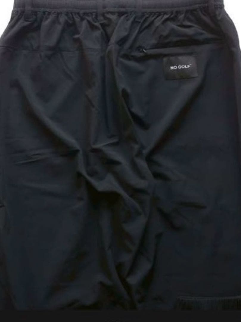 希少/NO GOLF WINDBREAKER PANT - Black L