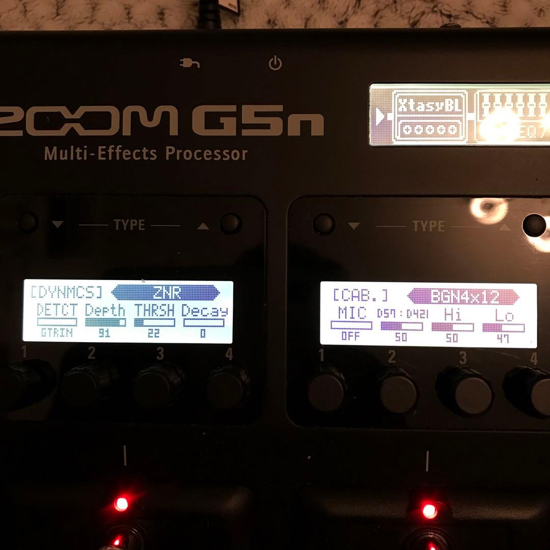 Zoom G5N マルチエフェクター
