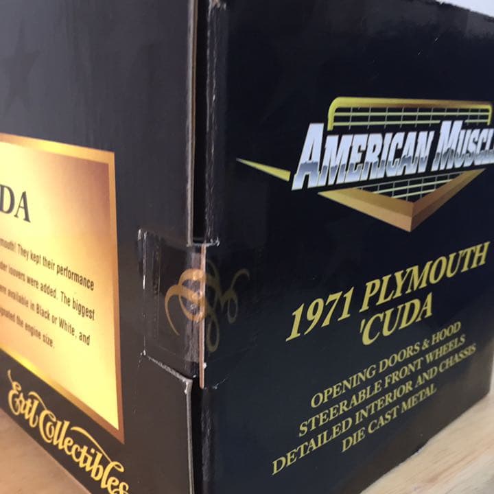 アーテル (ERTL)1/18 1971 PLYMOUTH ‘CUDA 新品