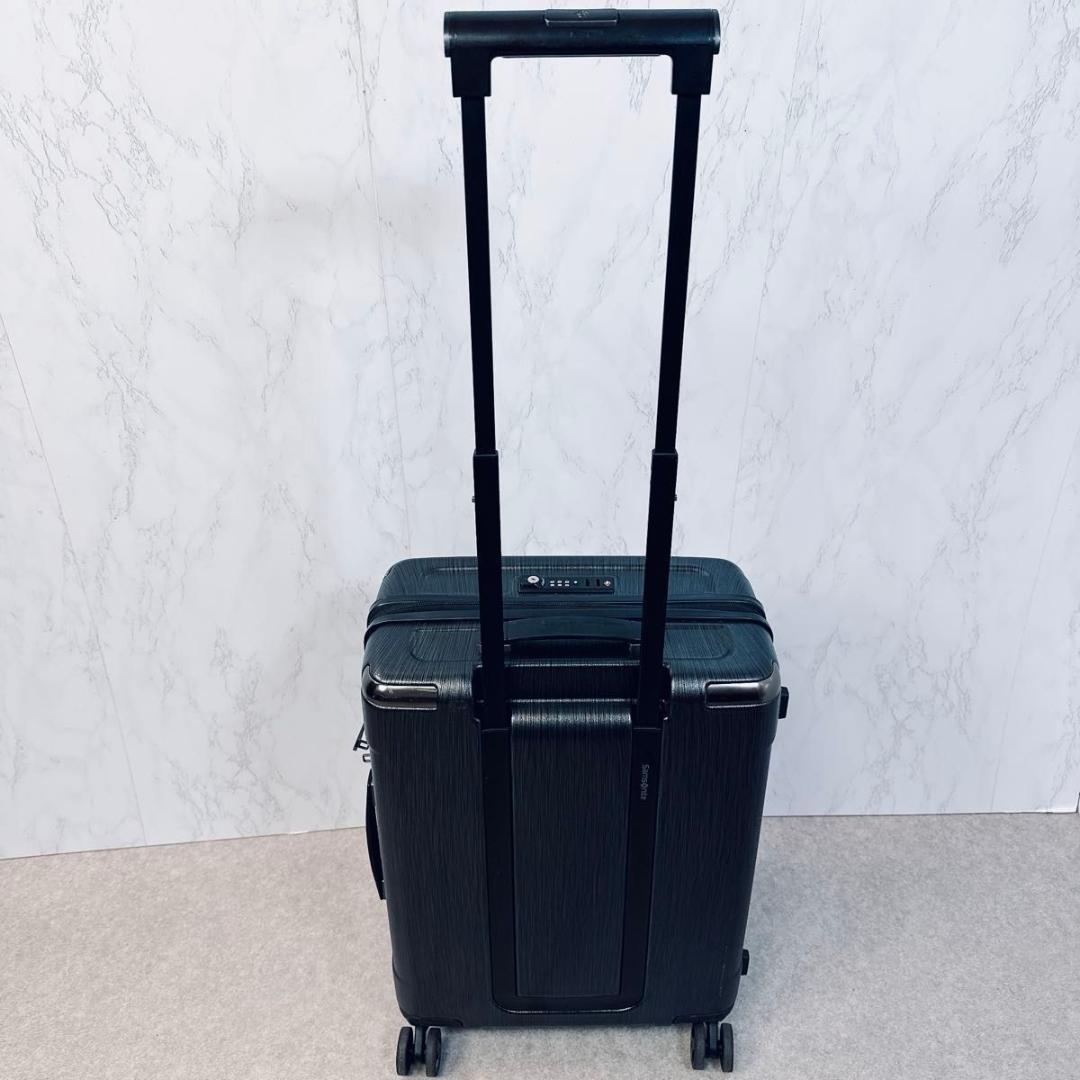 サムソナイト EVOA スピナー55 キャリーケース 35L 4輪 ブラック