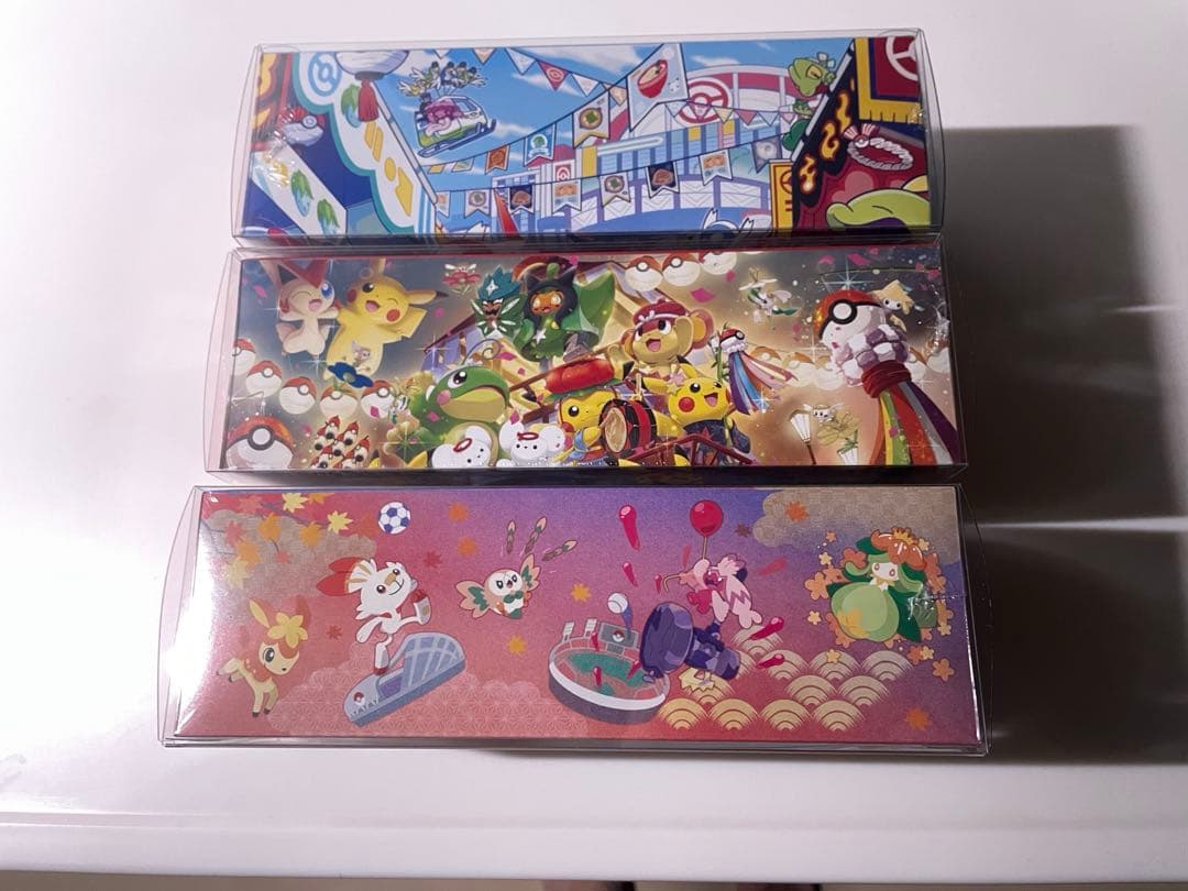 新品未開封シュリ有 ポケセン スペシャルbox3セット プロモ有（保管ケース付属