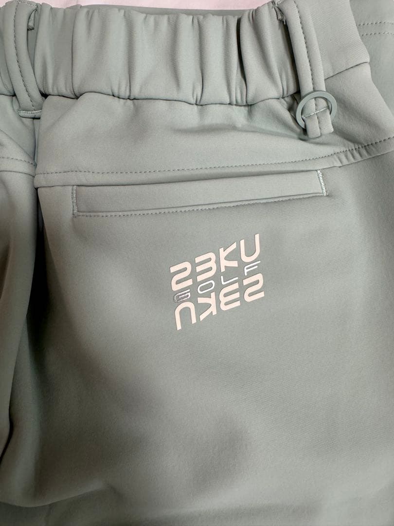 定価28930円 新品タグ付 23区ゴルフ レディース パンツ スカイブルー M