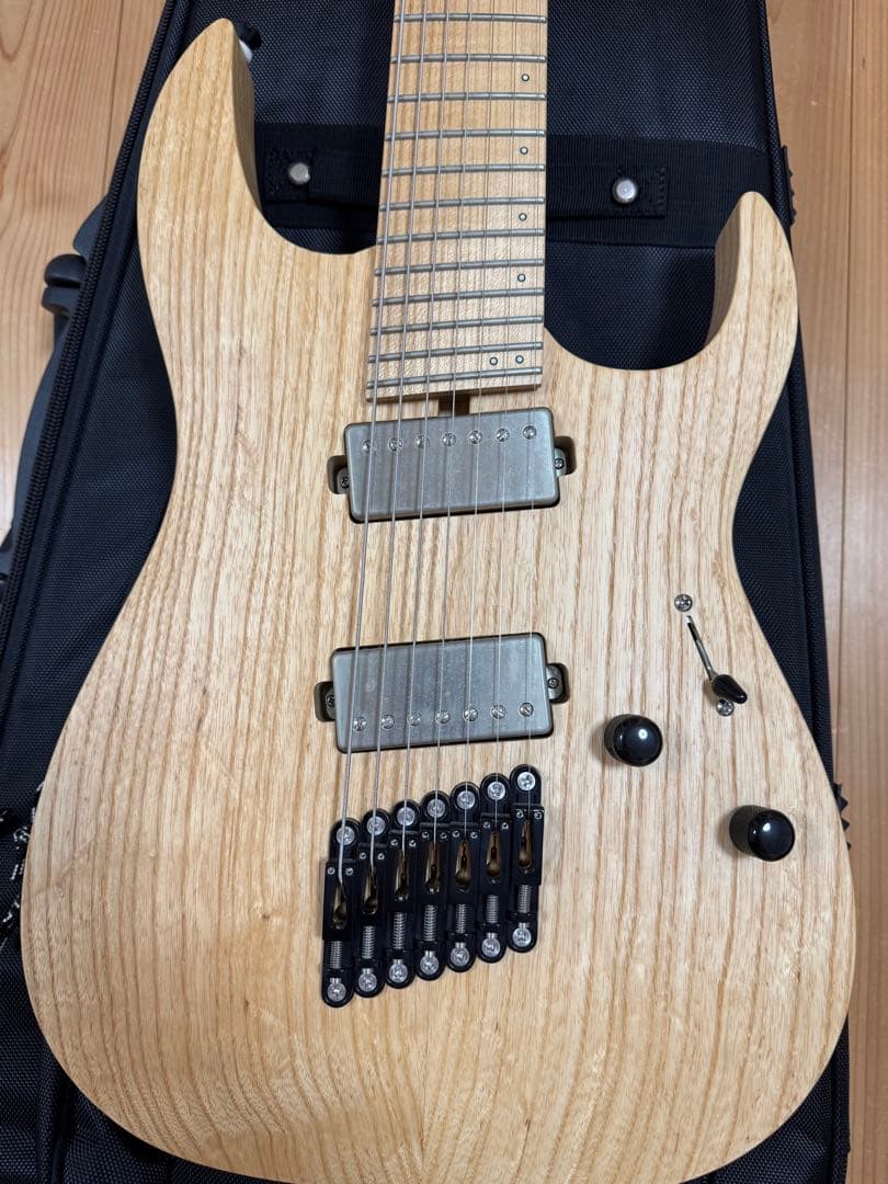 ほぼ未使用SAITO GUITARS 7弦マルチスケール　付属品完備