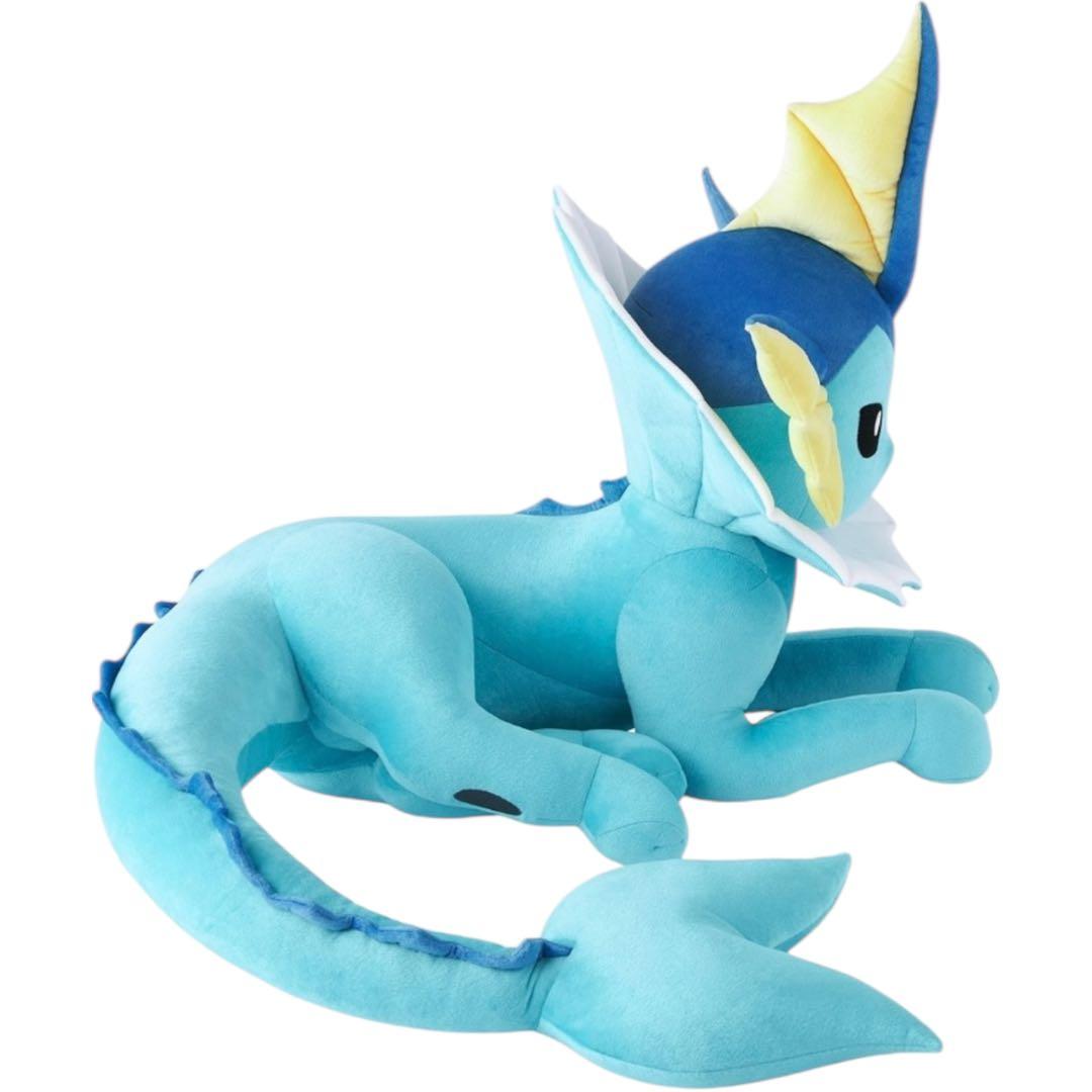 新品未開封 ポケモンセンター 等身大シャワーズ ぬいぐるみ　寝そべり