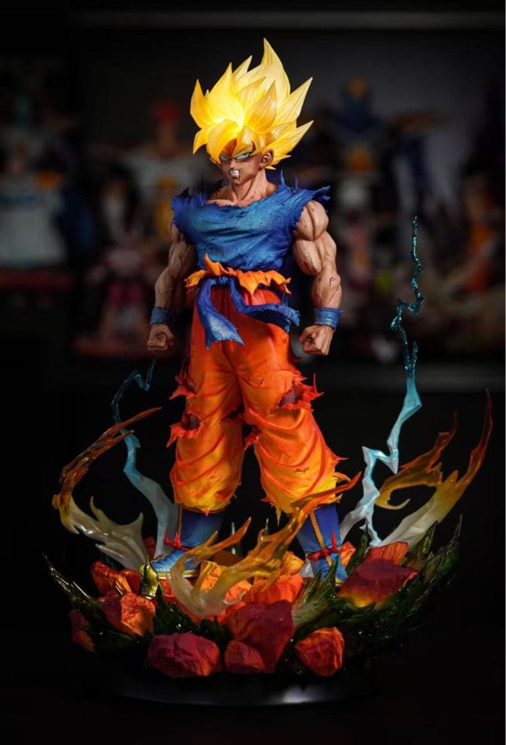 ドラゴンボール 孫悟空 ガレキ ガレージキット スタチューX③⑦③