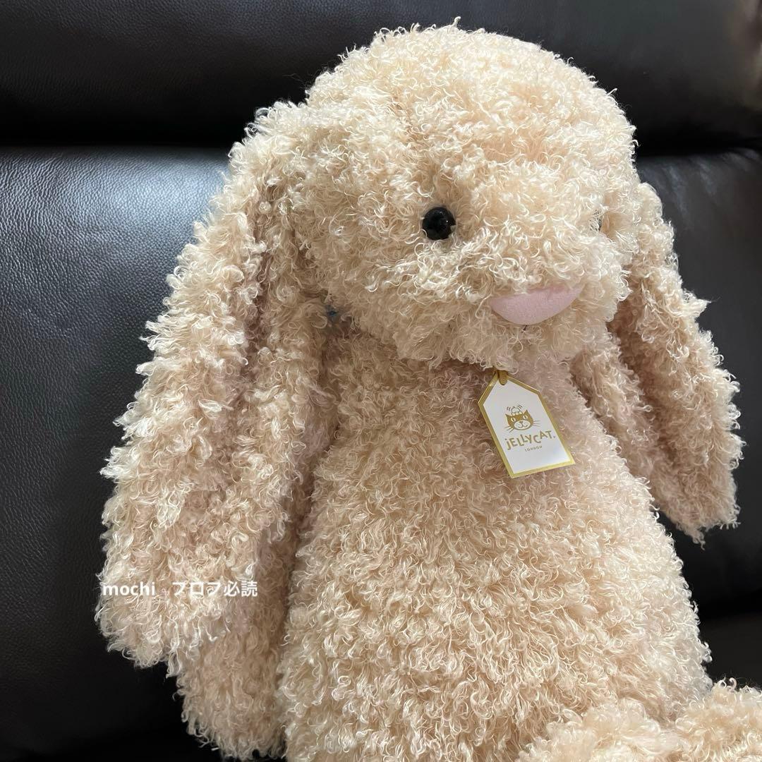ぬいぐるみ  Big Bashful Luxe Bunny Curly