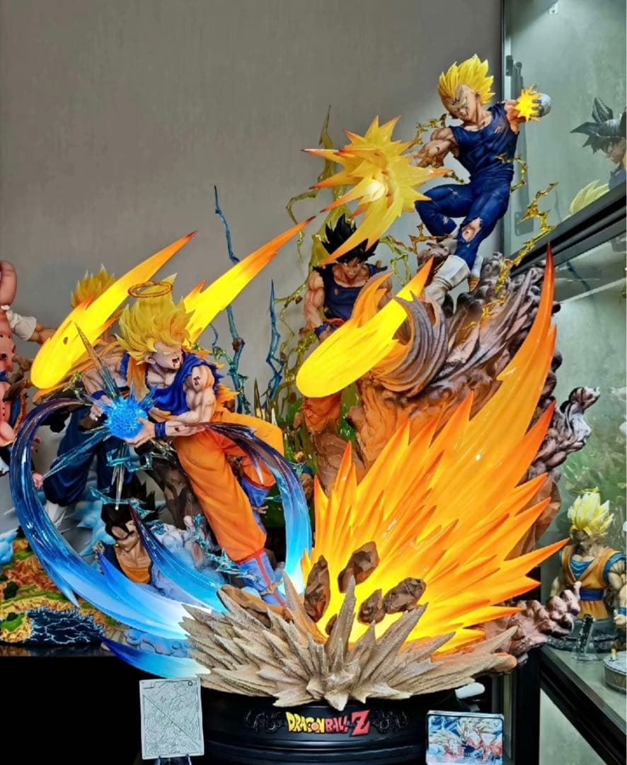 ドラゴンボール 孫悟空 ベジータ フィギュア ガレージキット