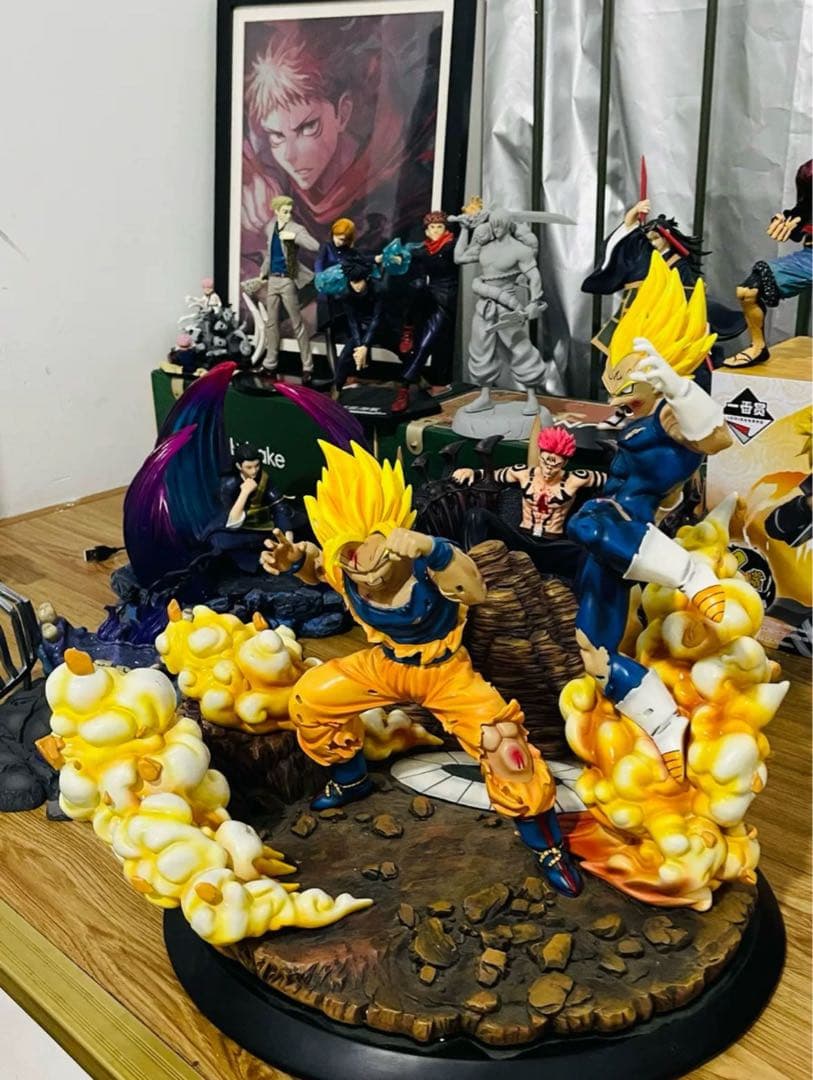 ドラゴンボール 孫悟空 ガレキ ガレージキット スタチューX①②⑤