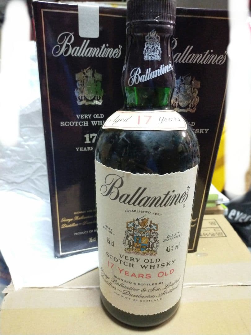 【未開封】バランタイン17年 スコッチウイスキー　2本