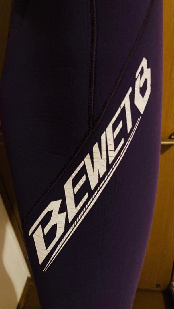 BEWET フルスーツ3mm ジャーフル サイズL チェストジップ