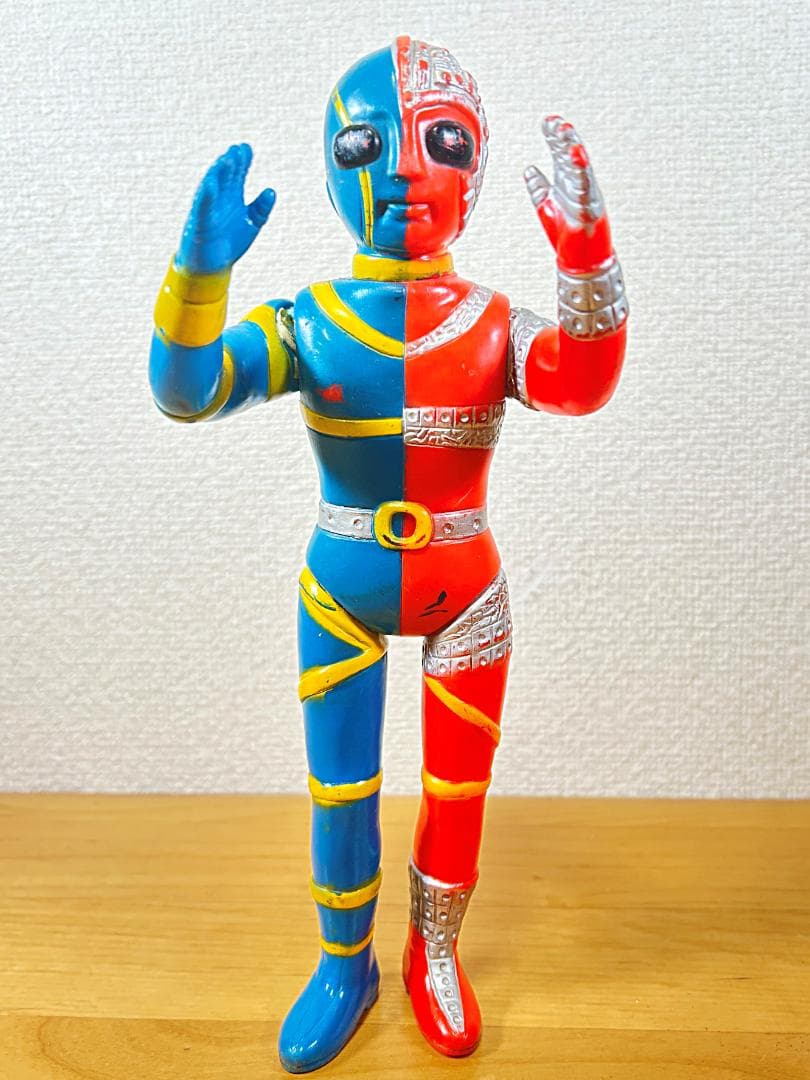 タカトク 人造人間キカイダー ソフビ 28cm 輸出版 当時物 特撮 石森プロ