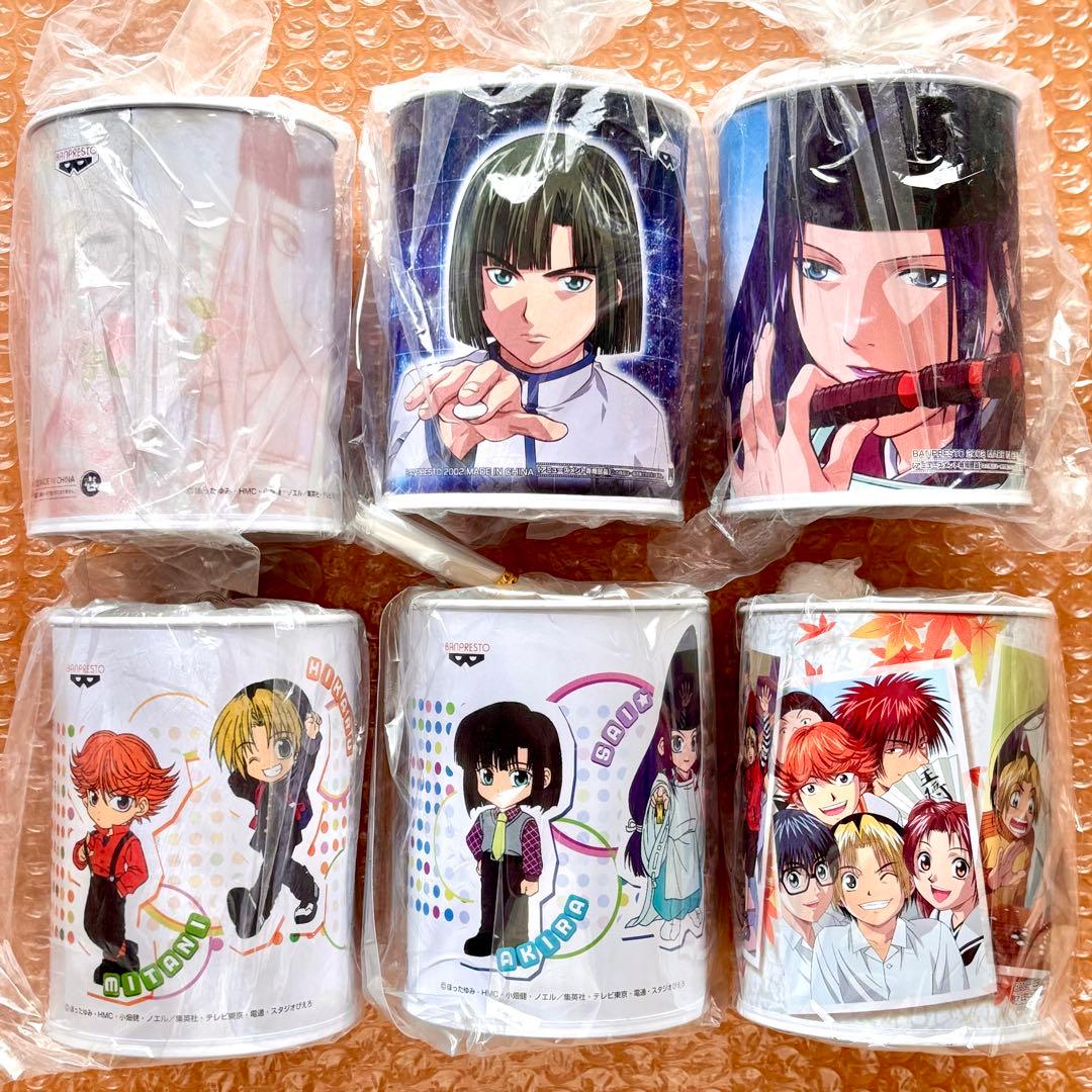 【当時品】ヒカルの碁 ヒカ碁 貯金箱 全６種セット 非売品