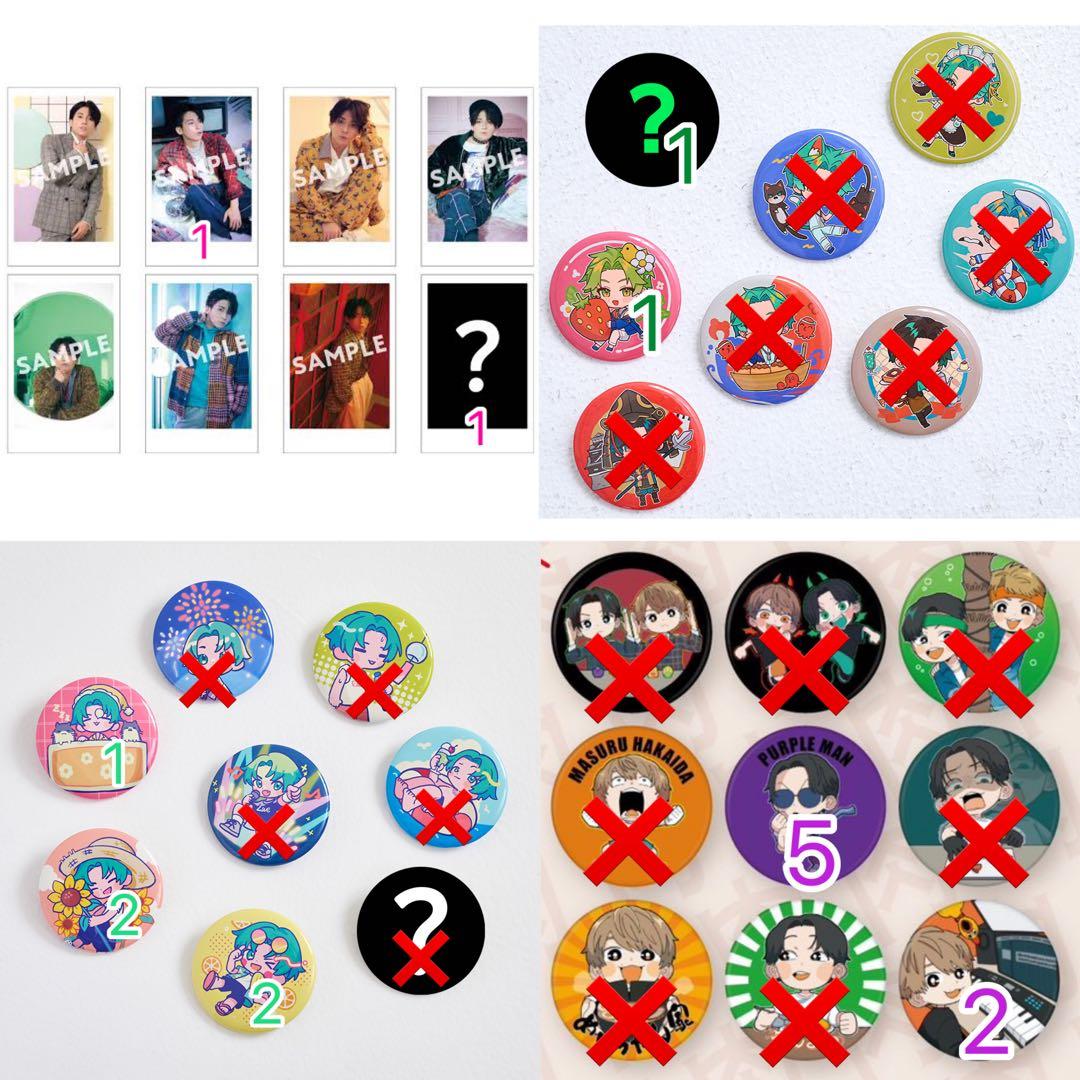 歌い手 缶バッジ トレカ めいちゃん Gero あらなるめい あらき nqrse