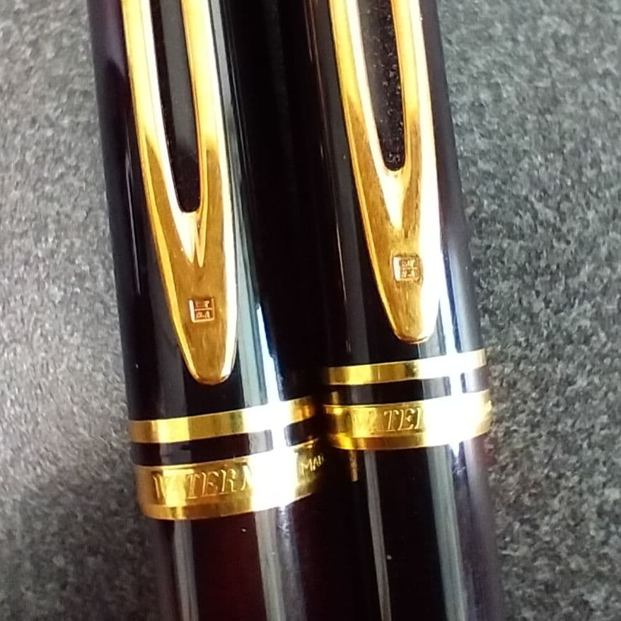 Waterman万年筆ペン先18金とボールペンのセット