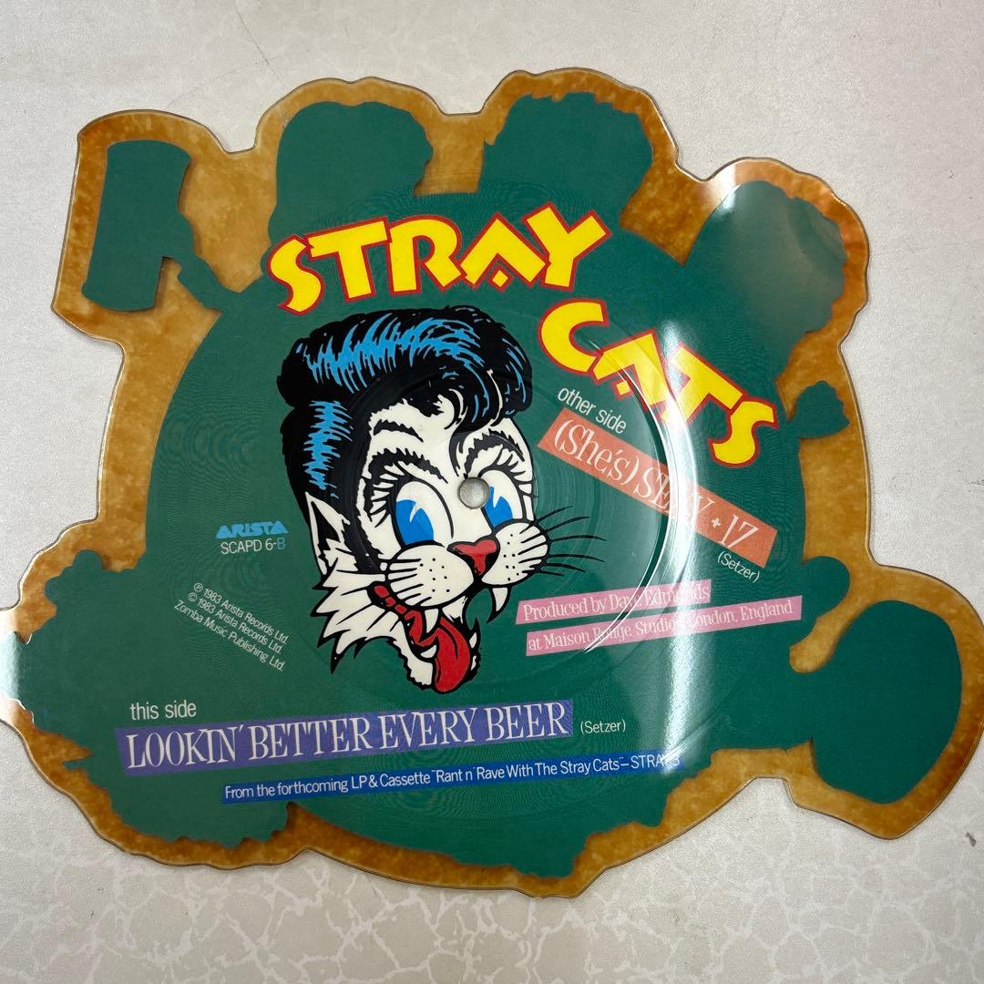 1983年STRAY.CATSピクチャーレコード 超珍しいレコードはまだ聴けます