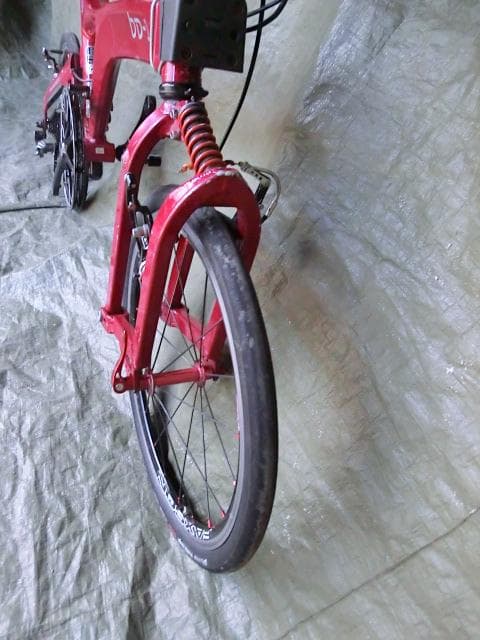 165：RM　BD-1 折りたたみ自転車　ジャンク　引取限定：埼玉県所沢市