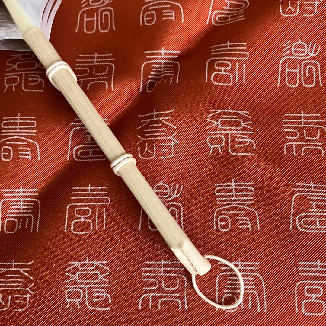 お値下げ 茶道具 羽箒 大鶴