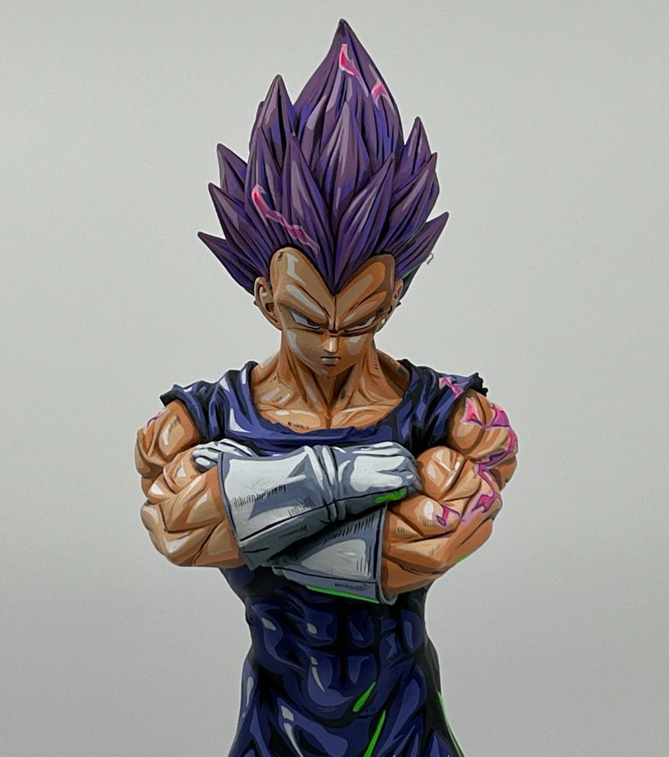 ドラゴンボール超 破壊神ベジータ 我儘の極意 二次元彩色 リペイント フィギュア