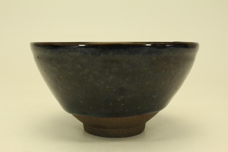 茶道具 唐物 中国美術 天目茶碗 台 二件(ZE661)