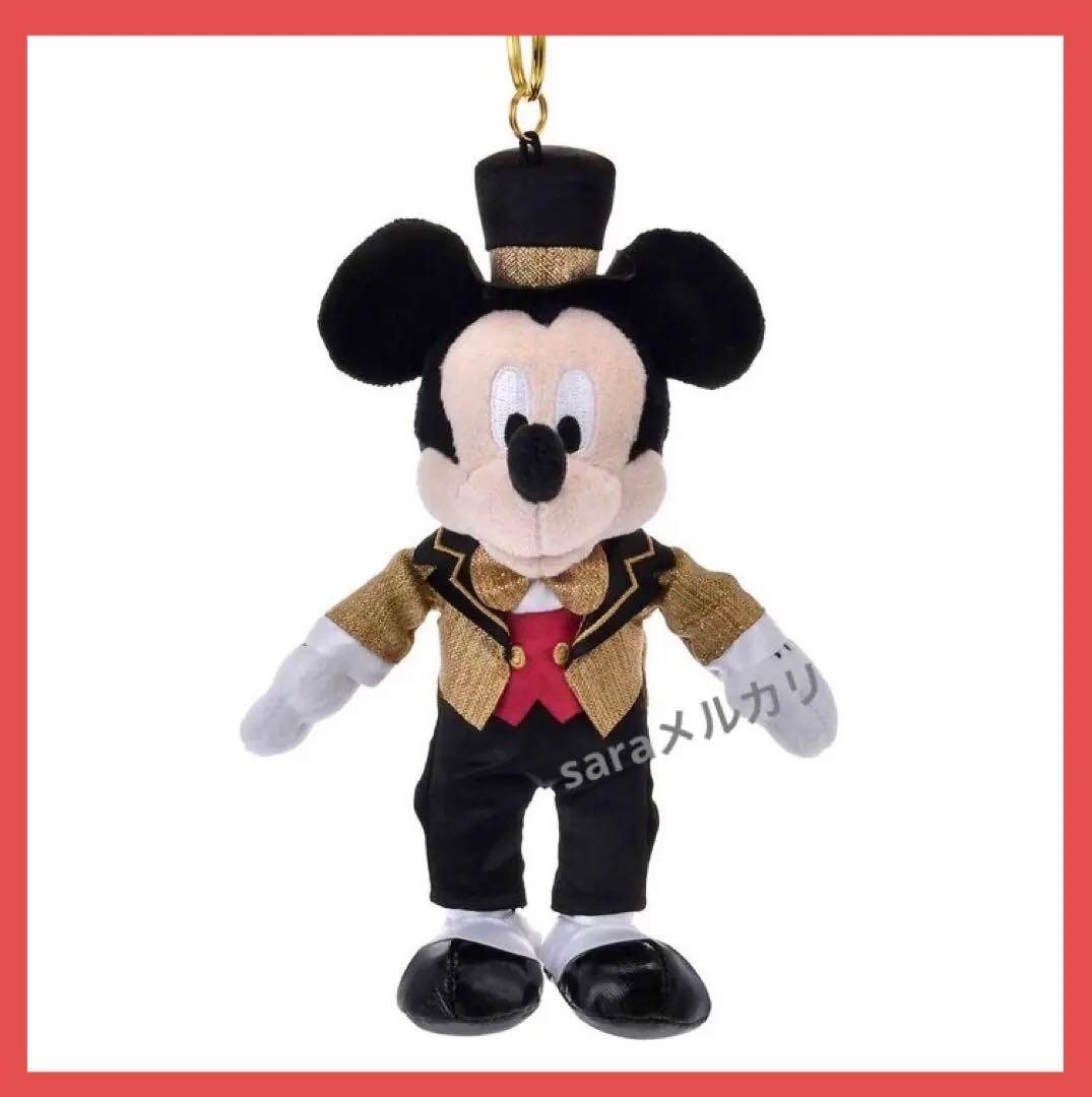 東京ディズニーリゾート店限定　ミッキー ミニー ぬいぐるみ キーチェーン25周年