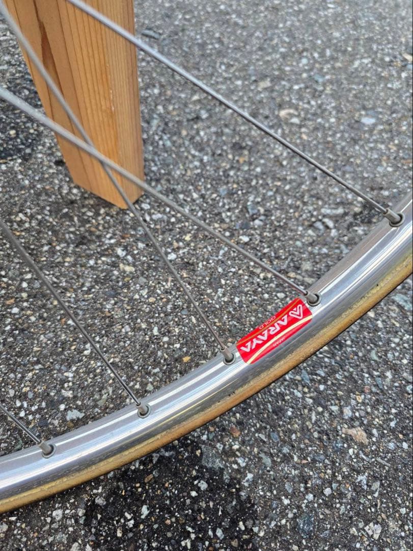 ピスト　ホイール　NJS 決戦用　後輪