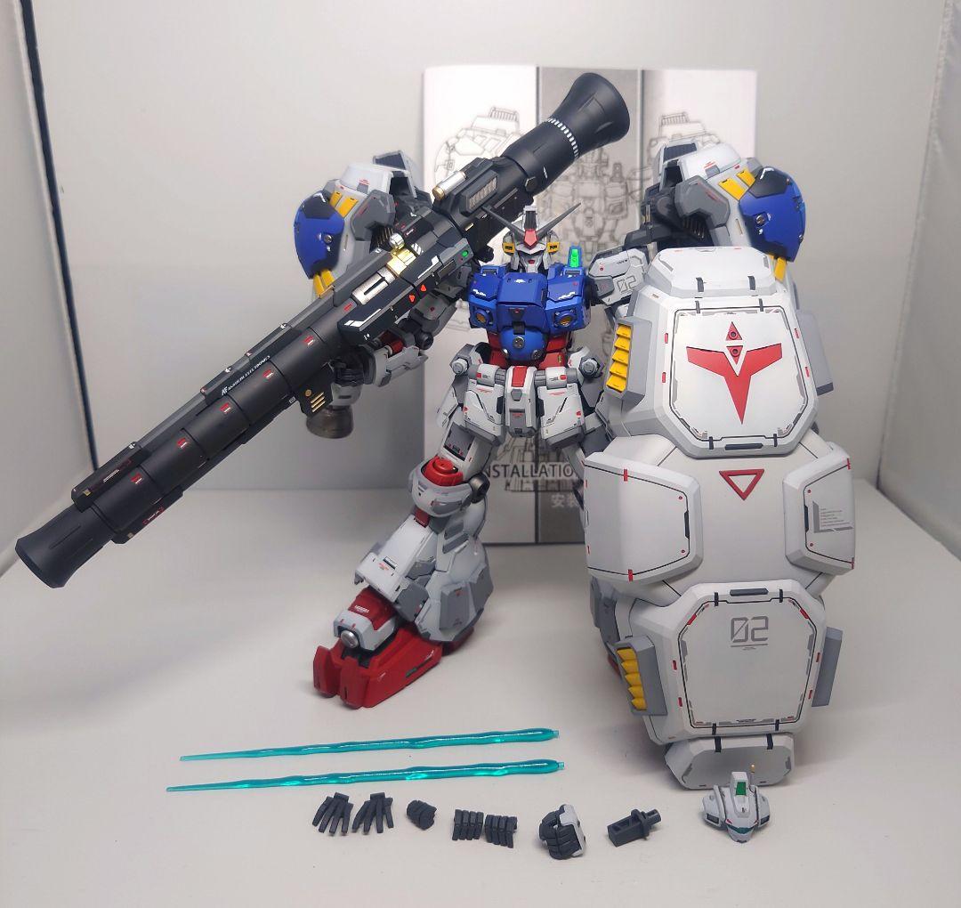 海外製 SOLMON 1/100 MGEX級 GP02A 塗装済