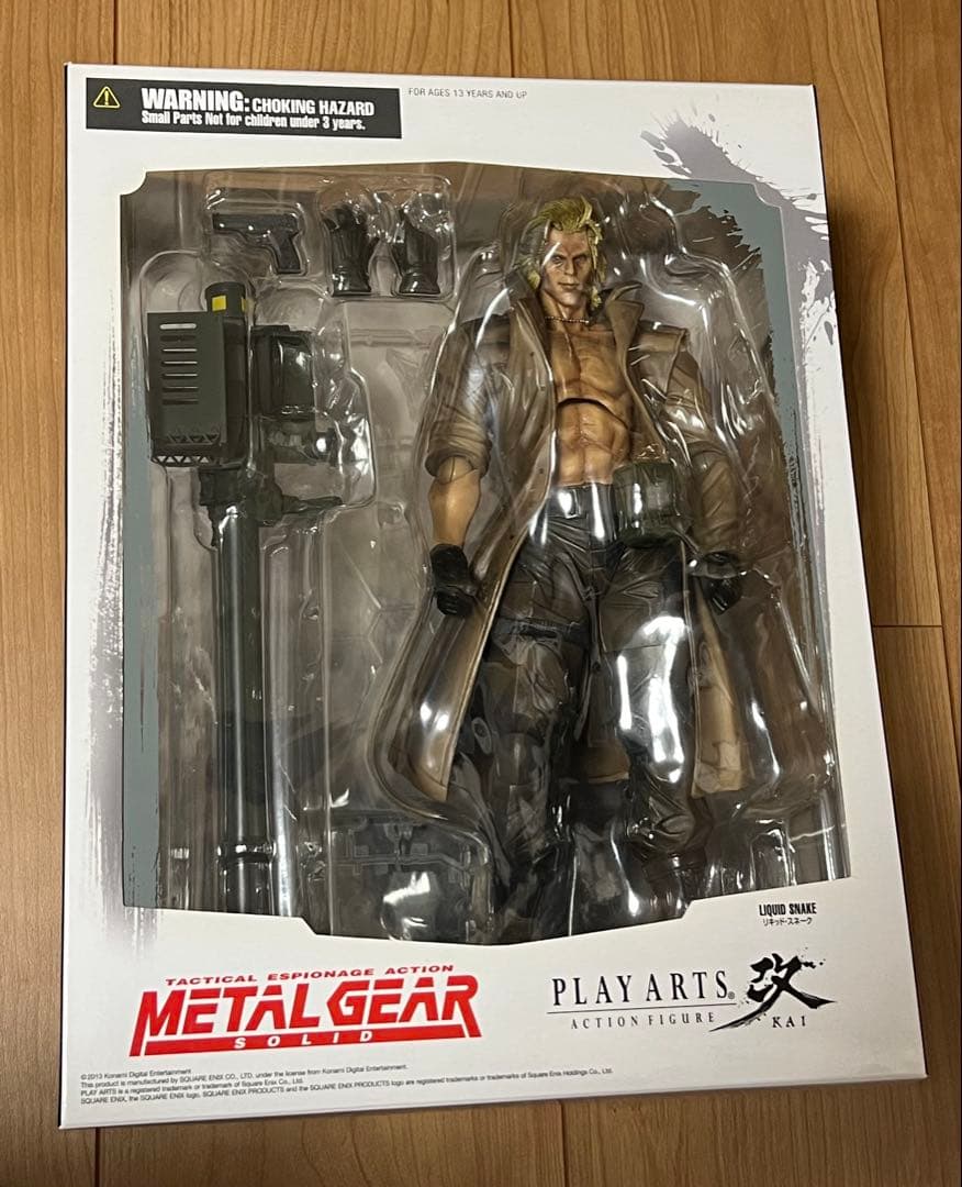 L GEAR SOLIDリキッド スネイク フィギュア
